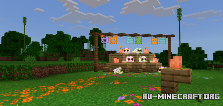 Скачать Праздничный декор для Minecraft PE 1.20
