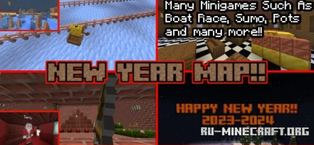 ������� New Year Map ��� Minecraft