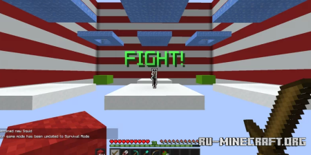 Скачать Snowball Spleef minigame для Minecraft