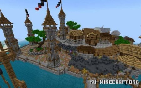 Скачать Custom Village для Minecraft PE
