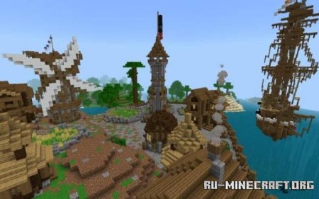 Скачать Custom Village для Minecraft PE