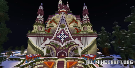 ������� Christmas Castle ��� Minecraft