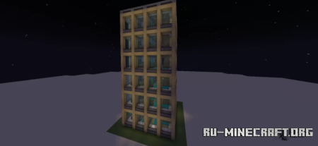 ������� Stripped Birch Wood Office Highrise ��� Minecraft