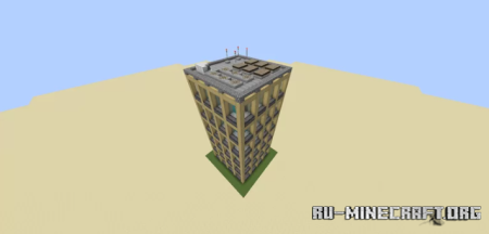 ������� Stripped Birch Wood Office Highrise ��� Minecraft