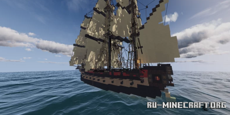  Frigate Sailing Ship form the 18th centery  Minecraft