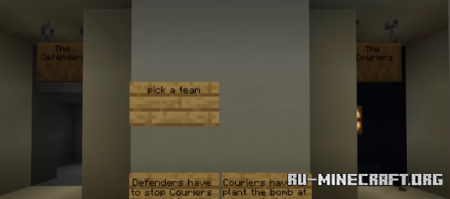 ������� Defenders VS Couriers ��� Minecraft