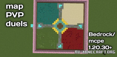  Map Pvp duels bedrock  Minecraft