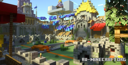 Скачать Royal skygen by MXNGOO для Minecraft PE
