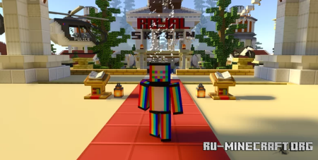 Скачать Royal skygen by MXNGOO для Minecraft PE