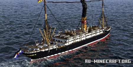 ������� SS Langensalza (1905) ��� Minecraft