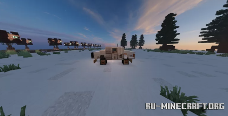 ������� White Army - Skimo Patrol Car ��� Minecraft