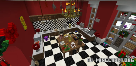 ������� Realistic House - Christmas ��� Minecraft