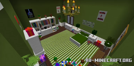������� Realistic House - Christmas ��� Minecraft