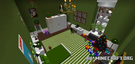 ������� Realistic House - Christmas ��� Minecraft