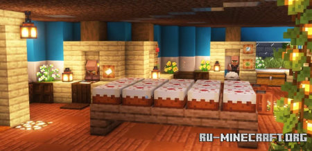 Скачать Villager Trading Base by Paimon2023 для Minecraft