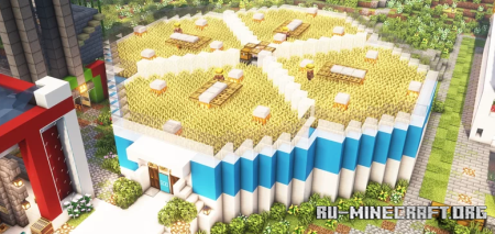 Скачать Villager Trading Base by Paimon2023 для Minecraft