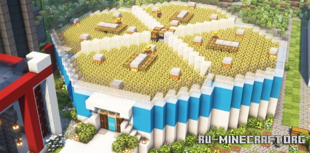 Скачать Villager Trading Base by Paimon2023 для Minecraft