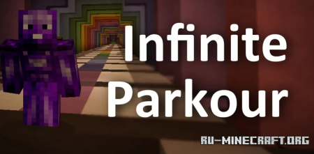 ������� Infinite Parkour by awesomess_ninja ��� Minecraft