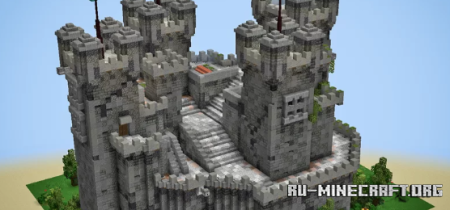������� Fort Awesome: A Battle-Worn Castle ��� Minecraft