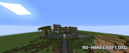  Massive Modern Mansion by BurgerMan11624YT  Minecraft