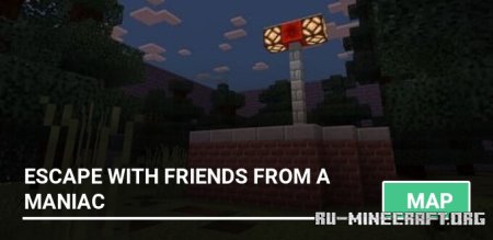 ������� Escape with Friends from a Maniac ��� Minecraft PE