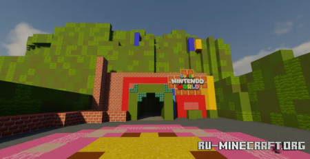 ������� Super Nintendo World Hollywood ��� Minecraft