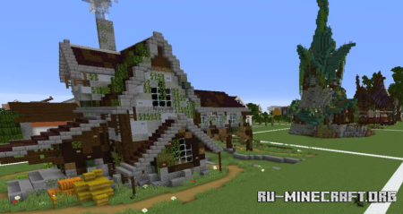 ������� Map 50 House buldings ��� Minecraft