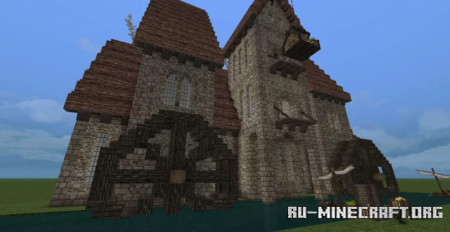������� Big Watermill by Felynriia ��� Minecraft