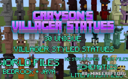������� Grayson's Villager Statue Repository ��� Minecraft