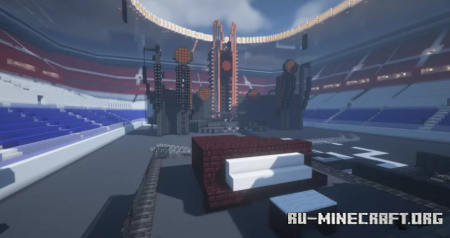 ������� Working Rammstein Stadium Scene Tour 2023 ��� Minecraft