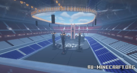 ������� Working Rammstein Stadium Scene Tour 2023 ��� Minecraft