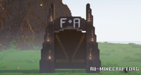 ������� F&A Gate Jurassic Park Styled ��� Minecraft