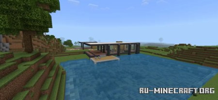������� Lake house(Batman v Superman) ��� Minecraft