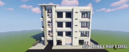 ������� Immeuble Appartement Moderne ��� Minecraft
