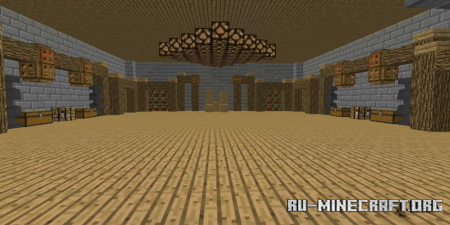Скачать Castle and village by No_bo_dy для Minecraft