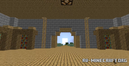 Скачать Castle and village by No_bo_dy для Minecraft