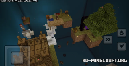 ������� The sky dimension by LimeMario ��� Minecraft PE