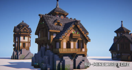  750 Medieval House Pack  Minecraft