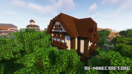 ������� The Royal Village Tudor House ��� Minecraft