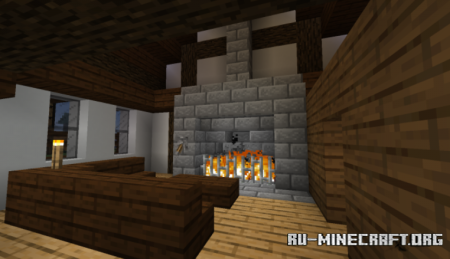 ������� The Royal Village Tudor House ��� Minecraft