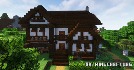 ������� The Royal Village Tudor House ��� Minecraft