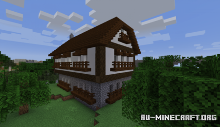 ������� The Royal Village Tudor House ��� Minecraft
