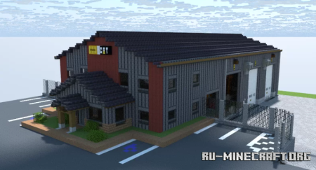  Cat, Sales/repair shop (Partial interior)  Minecraft