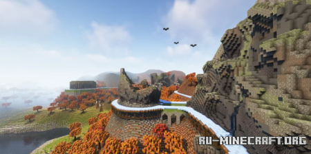  Ember Valley - Ice Boat Challenge Track  Minecraft