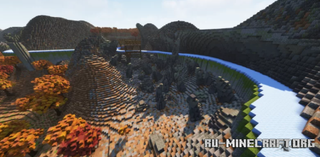  Ember Valley - Ice Boat Challenge Track  Minecraft