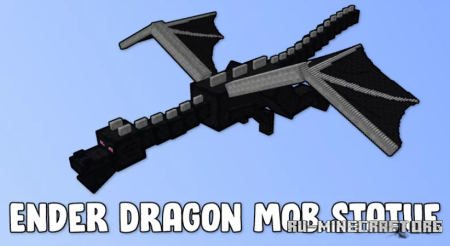 Скачать Ender Dragon Mob Statue для Minecraft