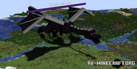 Скачать Ender Dragon Mob Statue для Minecraft