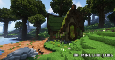 ������� Wood Elven House by HugoTheCopter ��� Minecraft