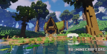 ������� Wood Elven House by HugoTheCopter ��� Minecraft