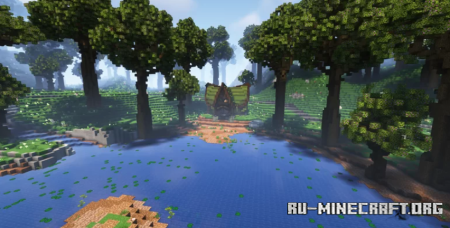 ������� Wood Elven House by HugoTheCopter ��� Minecraft